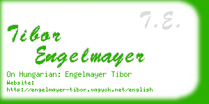 tibor engelmayer business card